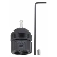 MOEN Cartridge: For Moen Single Handle Kitchen/Moen Single Handle Lavs Series, Plastic (MPN 1255)