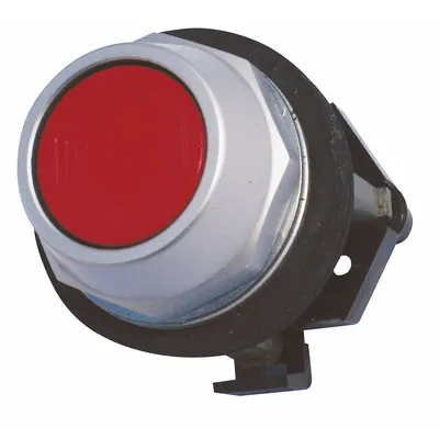 EATON Flush Push Button Operator: Non-Illuminated, Flush Profile, Metallic, 30 mm - Flush-Mount Push Buttons