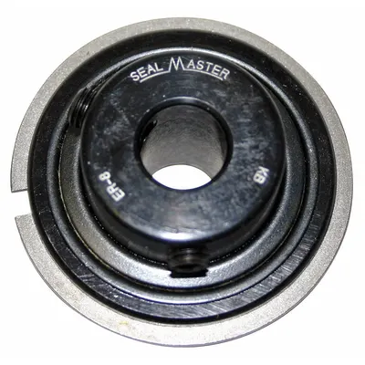 SEALMASTER Insert Bearing: ER-23, 1 7/16 in Bore, 2 53/64 in OD, 0.938 in Outer Ring Wd - Retaining-Ring Cylindrical Insert Bearings