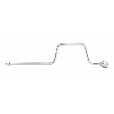 PROTO Socket Driver: 3/8 in Drive Size, 17 1/2 in Overall Lg, Alloy Steel, Chrome - Speeder Handles