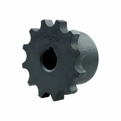 MARTIN Chain Shaft Coupling Hub: 100, Steel, 3 7/8 in Bore Dia, For Keyed Shaft Type - Bore to Size Chain Coupling Sprockets