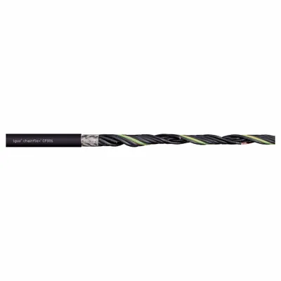 CHAINFLEX Control Cable: 14 AWG, 7 Conductors, Order by the Foot, PVC Jacket - Continuous Flexing Control Cables