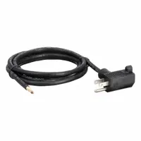 This power cord for liquid-level alarms features an IP65 rating, a 6 ft power cord length, and a 6 ft sensor cord length. It is used to detect rising water in sump pits, basements, or industrial tanks, triggering an alarm when the float rises. No battery backup is included