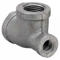 Metal Pipe Tee: 1 1/4 in x 1 in x 1 1/4 in, Threaded x Threaded x Threaded, Class 150 (MPN 0310043203)