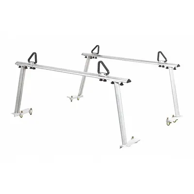 APEX Truck Rack: 800 lb Max Load Capacity, 12 5/8 in, 66 1/2 in, 30 in, Adj - Truck Bed Racks