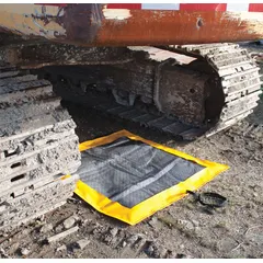 Replacement pad for drip pillows designed to absorb fuels. Each yellow pad absorbs up to 4 gallons of hydrocarbon fluids. Suitable for use in maintenance areas, automotive shops, and fuel-handling locations to contain and clean up spills.