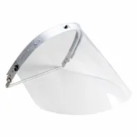 BULLARD Face Shield: Uncoated, Aluminum, Clear, Tritan Visor Material (MPN A100G840T)