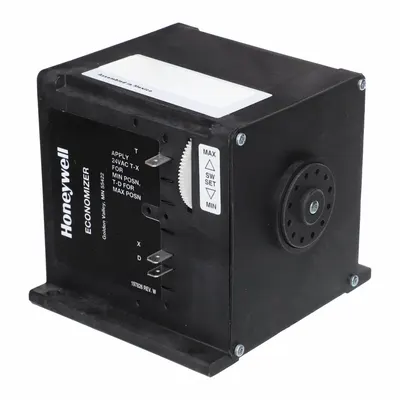 AAON Damper Actuator: Dampers, Floating Point, Spring Return, 25 in-lb, 24V - Fail-Safe Actuators with Spring Return