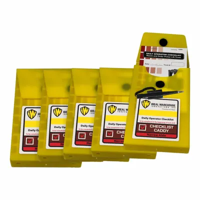 IDEAL WAREHOUSE INNOVATIONS, INC. IDEAL WAREHOUSE INNOVATIONS - Maintenance & Inspection Logs for Forklifts
