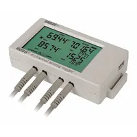 HOBO Analog Data Logger: -4°F to 158°F, -20°C to 70°C, UX120-006M, USB, (2) AAA Alkaline Batteries