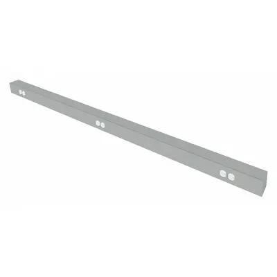 INSTOCK Electrical Wire Raceway: 6 ft Overall Lg, Aluminum - Lab Furniture Raceways & Apron Rails