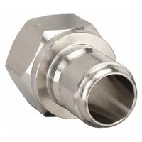 PARKER Hydraulic Quick Connect Hose Coupling: 3/4 in, 303 Stainless Steel, 105.99 lpm Max. Flow Rate (MPN SST-N6)