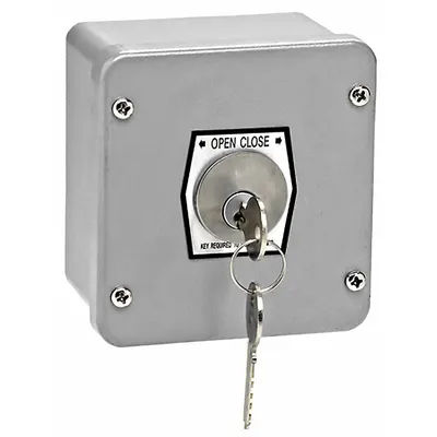 AMERICAN GARAGE DOOR SUPPLY Keyswitch: Open-Close - Keyed Garage Door Opener Stations