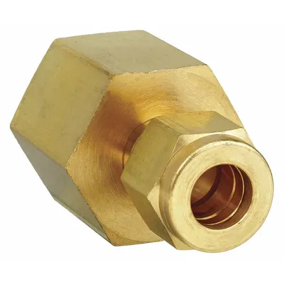 PARKER Double-Ferrule Brass Compression Fitting - Double-Ferrule Brass Compression Fittings
