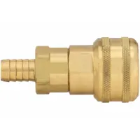 PARKER Quick Connect Hose Coupling: 1/4 in Body Size, 1/4 in Hose Fitting Size, Push-to-Connect (MPN B30-3B)