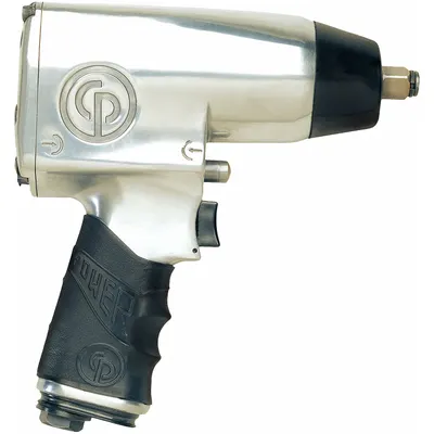 CHICAGO PNEUMATIC Air Impact Wrench: Compact, 1/2 in Drive, Pistol-Grip, Square, Std - Compact Pistol-Grip Impact Wrenches