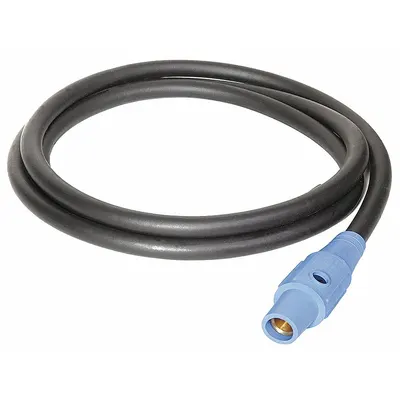 SOUTHWIRE 6141PBU Cam Lock Power Supply Cord, 10 ft, 4/0 AWG, 600V AC - Cam Lock Power Supply Cords