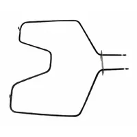 Genuine GE replacement bake element for ovens. Provides the heat source for baking. Used in residential and commercial oven maintenance to restore functionality when the original element fails