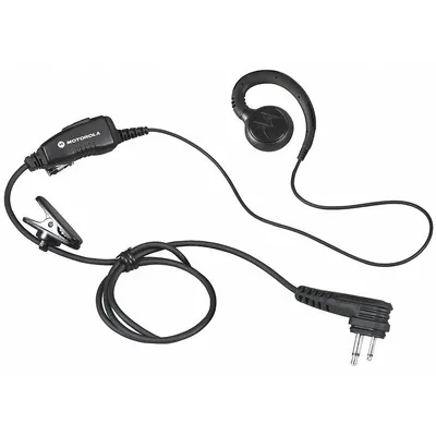 MOTOROLA HKLN4604B Ear Hook Earpiece with Push To Talk - Motorola-Compatible Earpieces & Headsets