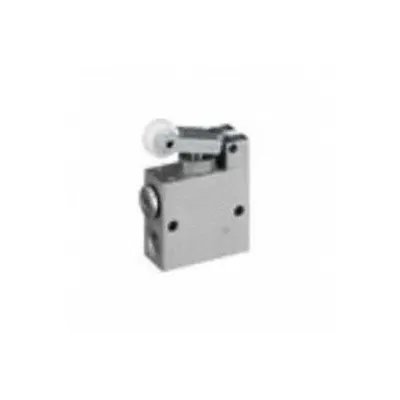 AVENTICS Manual Air Control Valve: Roller, Three-Way / Two-Position, Aluminum - Aventics AP Series Manual Air Control Valves