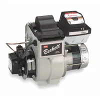 RW BECKETT Hot Water and Steam Boiler Oil Burner: BR100GU, Without Nozzle or Air Tube, 120 V AC Volt
