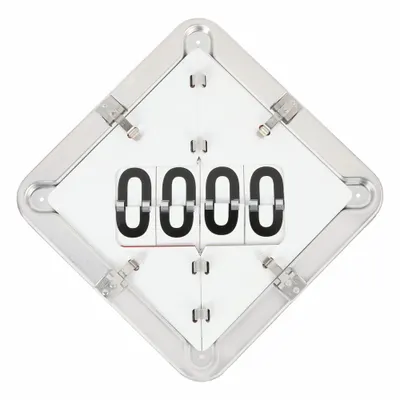 LABELMASTER Full Frame Trailer Flip Placard Holder - Flipcharts