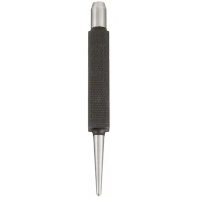 STARRETT Center Punch: 1/16 in Tip Size, Square, 3 in Overall Lg, 1 in Taper Lg - Centering Punches