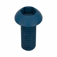 Socket Head Cap Screw: M8x1.25 Thread Size, 20 mm Lg, Button, Blue Phosphate, Alloy Steel, 25 PK (MPN UST187528)