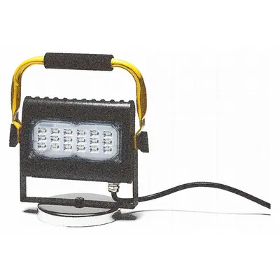 SOUTHWIRE Temporary Job Site Light: 3,000 lm Max Brightness, LED, 1, 1 Brightness Levels - Magnetic Mount Lights