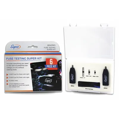 SUPCO BRKPRO Fuse Testing Kit for Furnaces and Air Handlers - Accessories for Whole-House Gas Furnaces