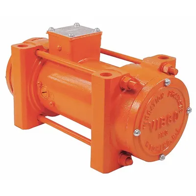 VIBCO Electric Vibrator: DC Series, 3,500 lbf, 12V DC, 32 A, 5,000 vpm - Portable Electric Vibrators