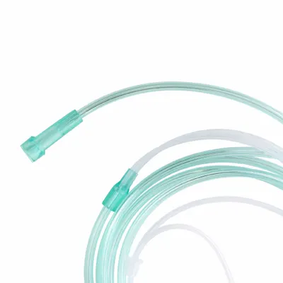 DYNAREX Curved Nasal Cannula: Tip Type Non-Flared, Intended Patient Adult, 25 ft Tube Lg - PVC Nasal Cannulas