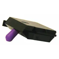 GRAPHIC CONTROLS Pen: Pens, Yokogawa, Purple, B9902AR, 0.41 in Nib Lg, 3 Pens Included, Pen, 3 PK