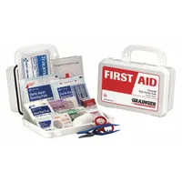 FIRST AID ONLY First Aid Kit and Housing: Gen Purpose, 1 People Served, 47 Components, Plastic (MPN 59026)