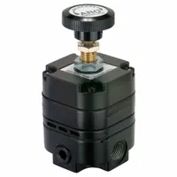 ARO Regulator: Zinc Die-Cast, 3/8 in NPT, 10 scfm, 120 psig Max Op Pressure, Knob (MPN PR4031-100)