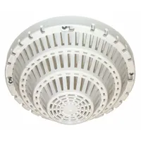 SAFETY TECHNOLOGY INTERNATIONAL Smoke Detector Damage Stopper Cover: Polycarbonate, STI-8100-W