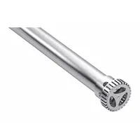 This dispersing tool is designed for use with IKA model 0004234501. It operates at a maximum speed of 9,500 RPM, suitable for mixing, emulsifying, and dispersing solids into liquids in laboratory processes