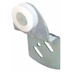 This hanging door roller from PRIME-LINE is designed for sliding or hanging door applications. Each pair supports up to 60 lb, with a roller length of 2 7/8 inches and width of 3 3/4 inches.