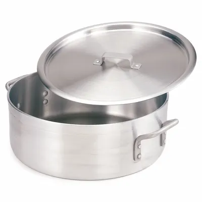 CRESTWARE BZR25 Aluminum Brazier, 25 qt, 6 in H - Furnishings, Appliances and Hospitality
