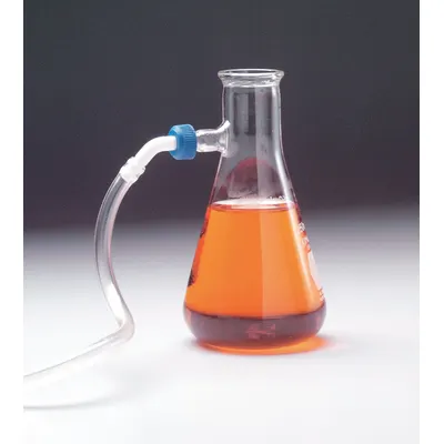 KIMBLE Filtering Flask: 4 L, Colorless, Conical, A - Glass Filtering Flasks