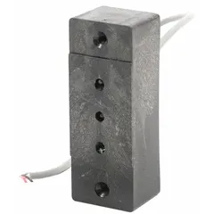 This ice dispenser sensor detects ice level in SCOTSMAN ice machines, ensuring the dispenser activates only when ice is present. It is a replacement component for restoring proper dispenser operation in commercial foodservice and hospitality settings.