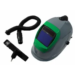 The RPB Z3 Welding Helmet is a component of the Z-Link PAPR assembly, providing respiratory and head protection during welding. It includes a flow control valve and a head harness for secure fit. Part of the Z3 series, it is designed for use with RPB Z-Link PAPR systems.