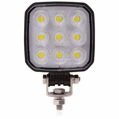 MAXXIMA Vehicle Work Light: Square, Flood, LED, Bolt, DT04-2P Connector, Universal - Vehicle Floodlights