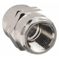 AIGNEP USA Metal Pipe Straight: Straight, 1/8 in x 1/8 in, Female NPT Threaded x Female NPT Threaded (MPN 82300N-02)