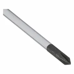 Phillips screwdriver with #0 tip size for use on small cross-recess screws. Ergonomic handle. Not ESD safe and not tether capable. Suitable for general assembly, maintenance, and repair tasks.