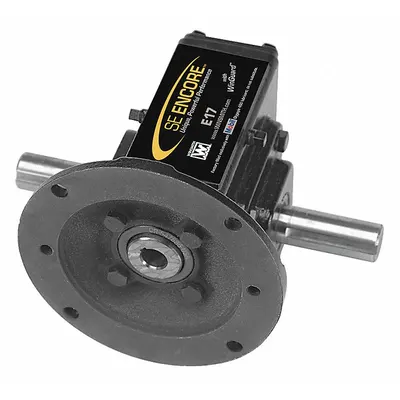 WINSMITH Speed Reducer: 50:1, 35 RPM, 0.75 hp Input Max, 1083 in-lb Output Max, Keyed - Direct-Drive Right-Angle Speed Reducers