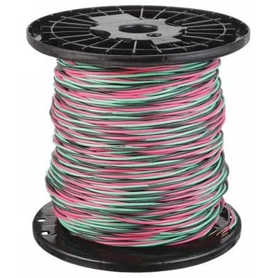SOUTHWIRE Twisted Submersible Pump Cable: 600 V, 2 Conductors, 500 ft Lg, 12 AWG - Twisted Submersible Pump Wires