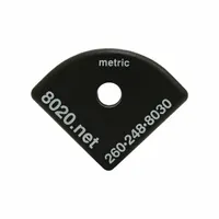 T-Slot Framing System Slot Cov: 40 Series, Metric, 40 mm x 8.25 mm x 40 mm, Black, ABS, Matte (MPN 40-2033-1)