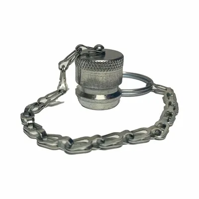 PARKER Dust Plug: Steel, 1/2 in Fitting Size (MPN 5005-4). Key specifications — Material: Steel. - Hydraulic Hose Plugs