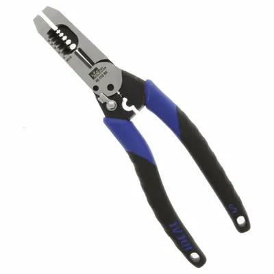IDEAL Wire Stripper: 16 AWG to 8 AWG, 11 in Overall Lg, Cut/Strip, Std Cushion Grip - Multifunction Wire Strippers